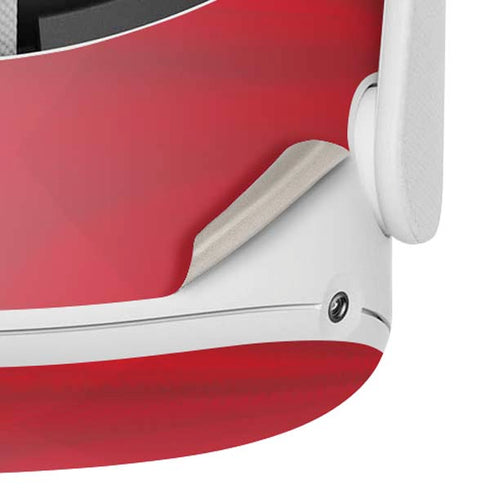 Denmark Soccer Flag Oculus Quest 2 Skin